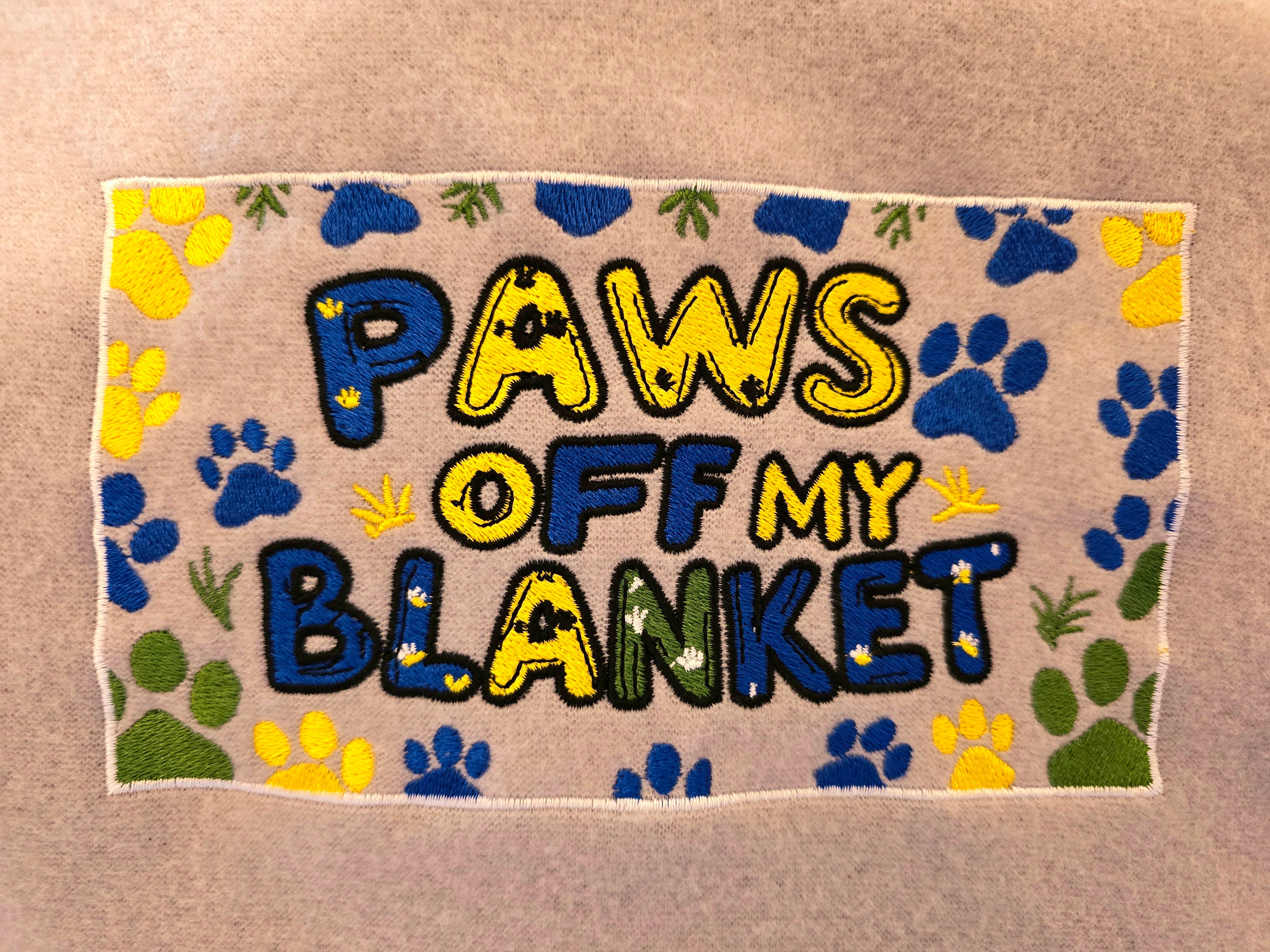 Paws off my Blanket!