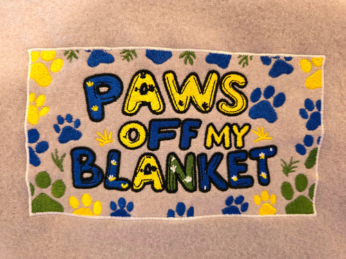 Paws off my Blanket!