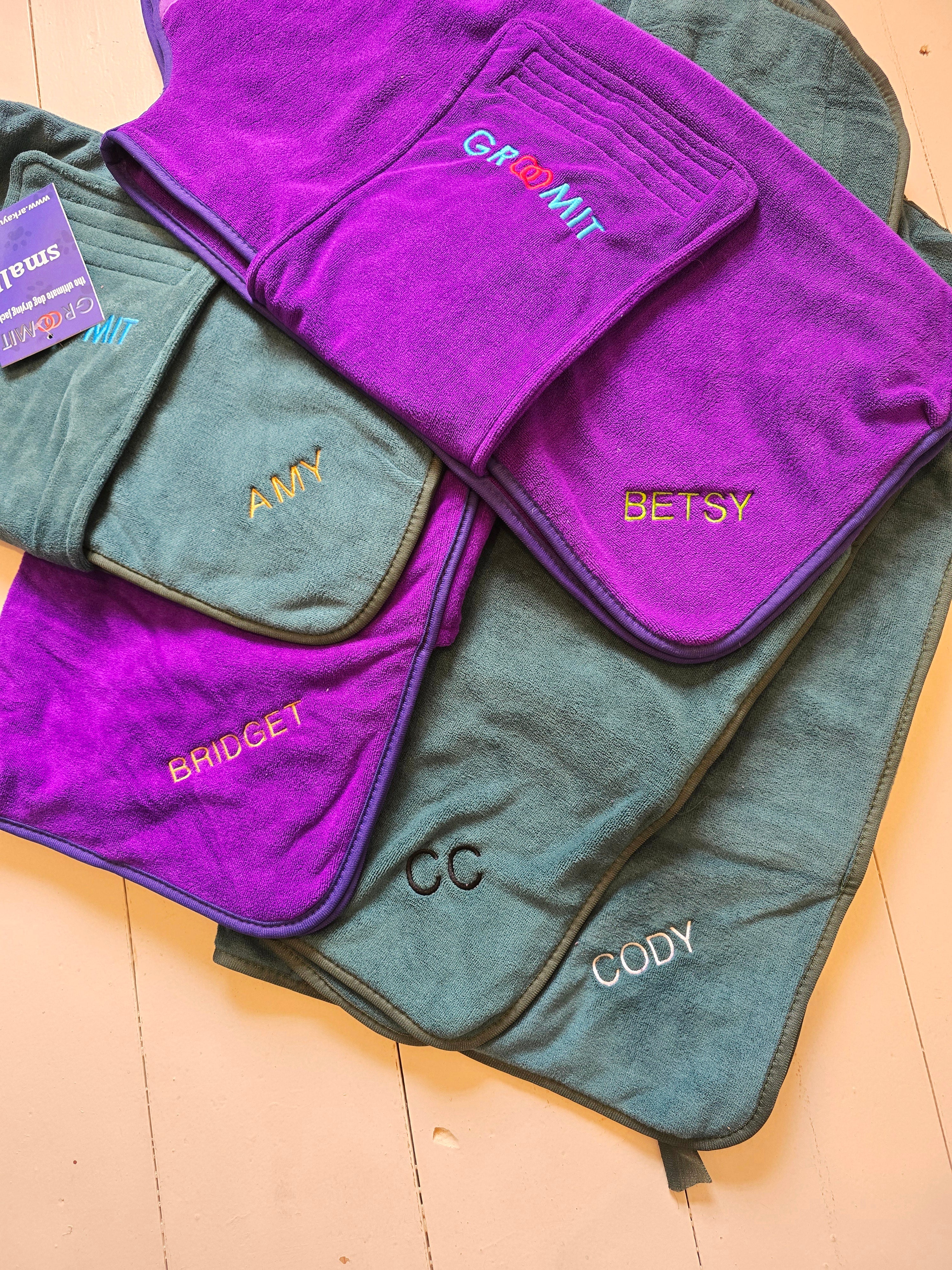 Groomit drying jacket