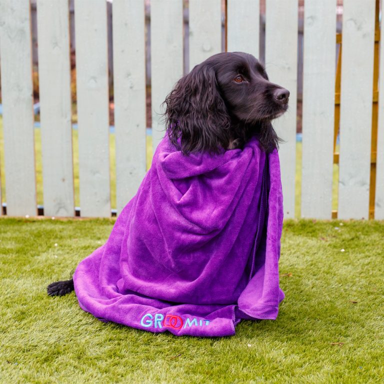 Groomit XL Microfibre dog drying towel
