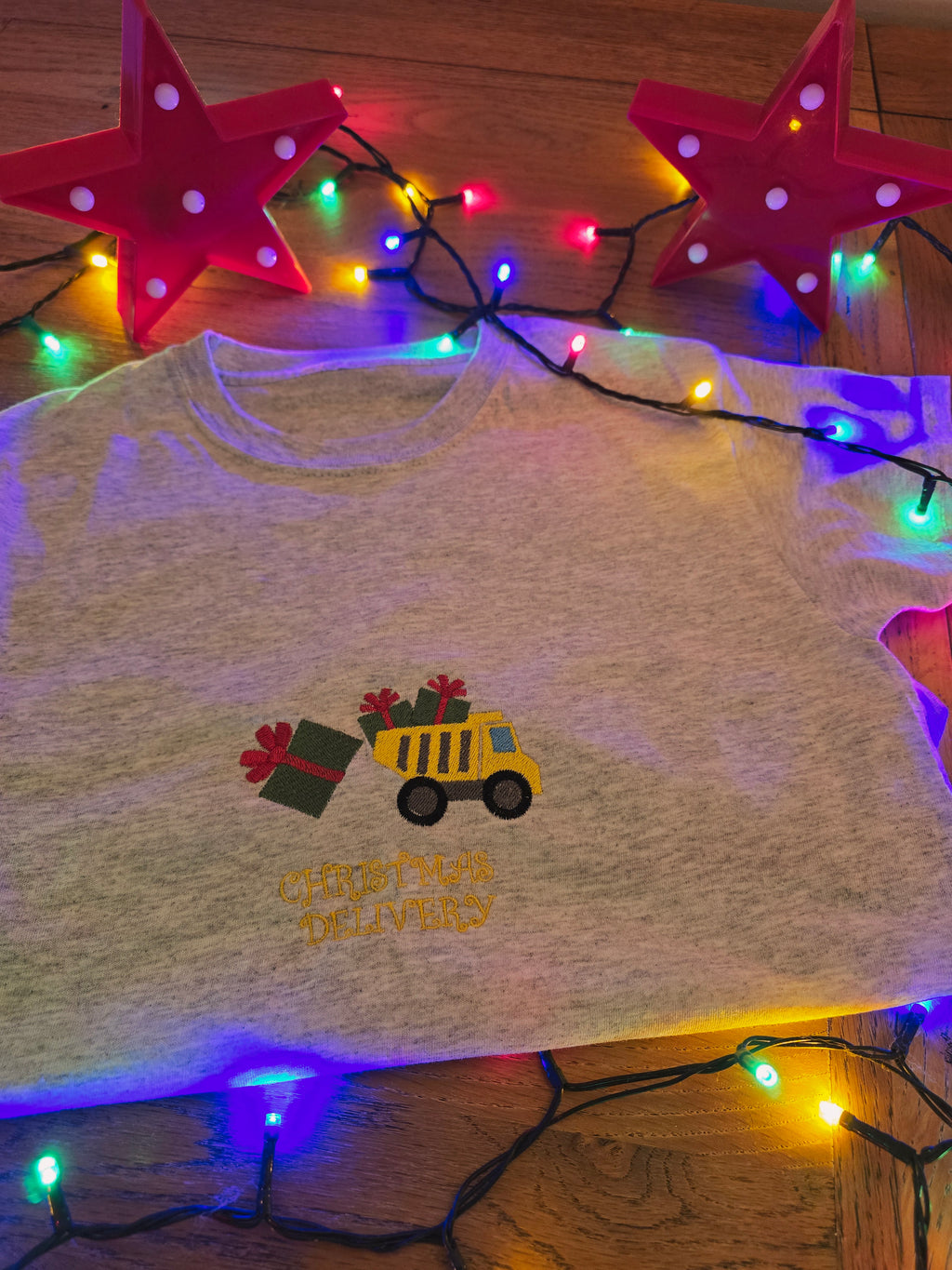 Christmas Delivery Truck Tee