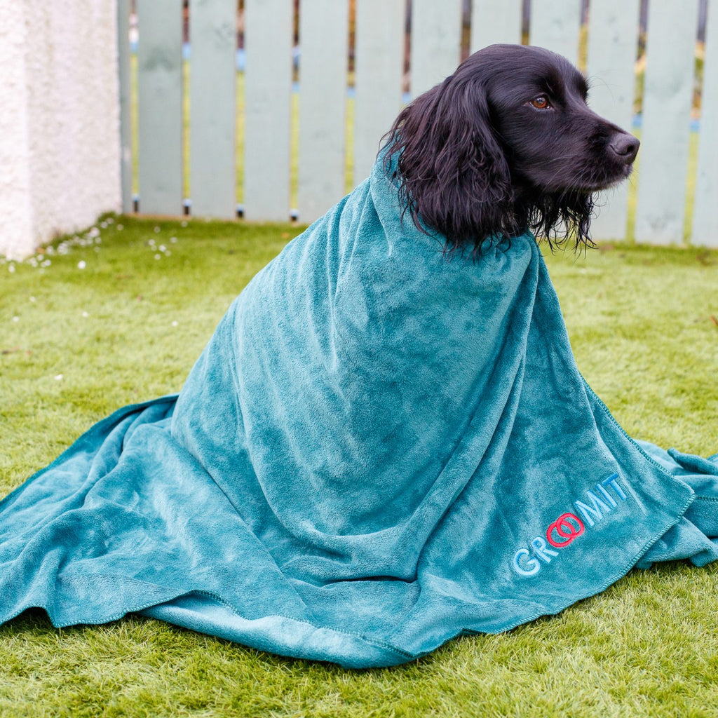 Groomit XL Microfibre dog drying towel