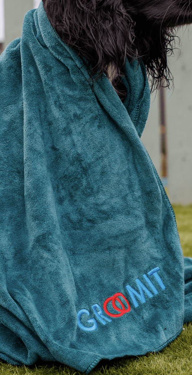 Groomit XL Microfibre dog drying towel